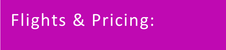 Flight and Pricing