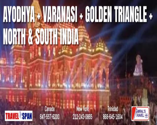 Ayodhya Varanasi North & South India Tours