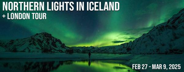 NORTHERN LIGHTS ICELAND & LONDON TOUR